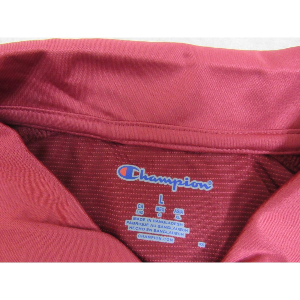 Champion Iowa State Cyclones Mens Large Red Polo Shirt NWT NCAA Collegiate - Picture 3 of 7